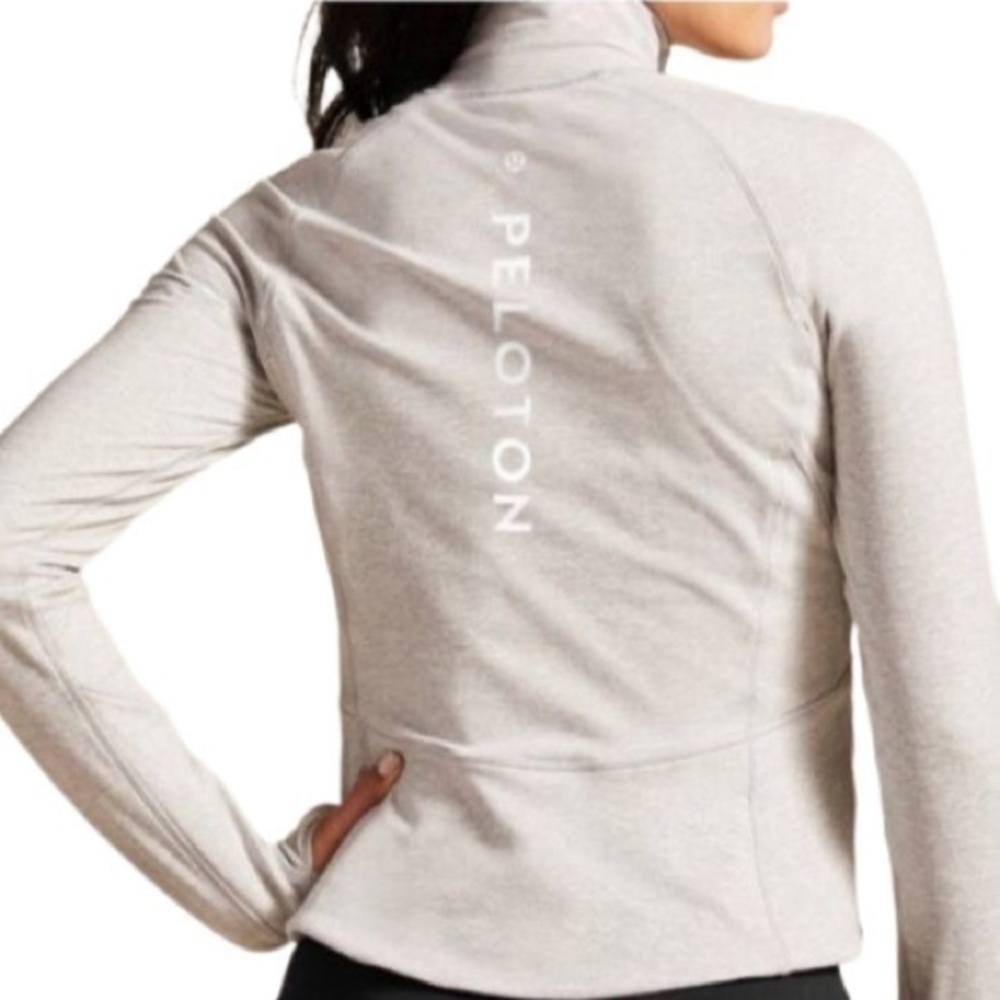 Peloton x Lululemon Always Alert 1/2 Zip Jacket Size 4